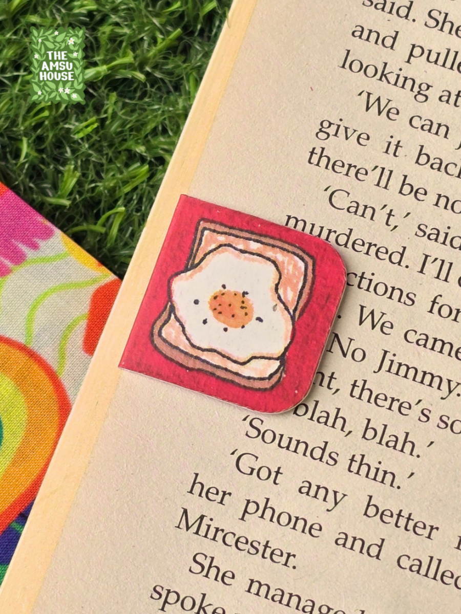 Egg Toast Bookmark