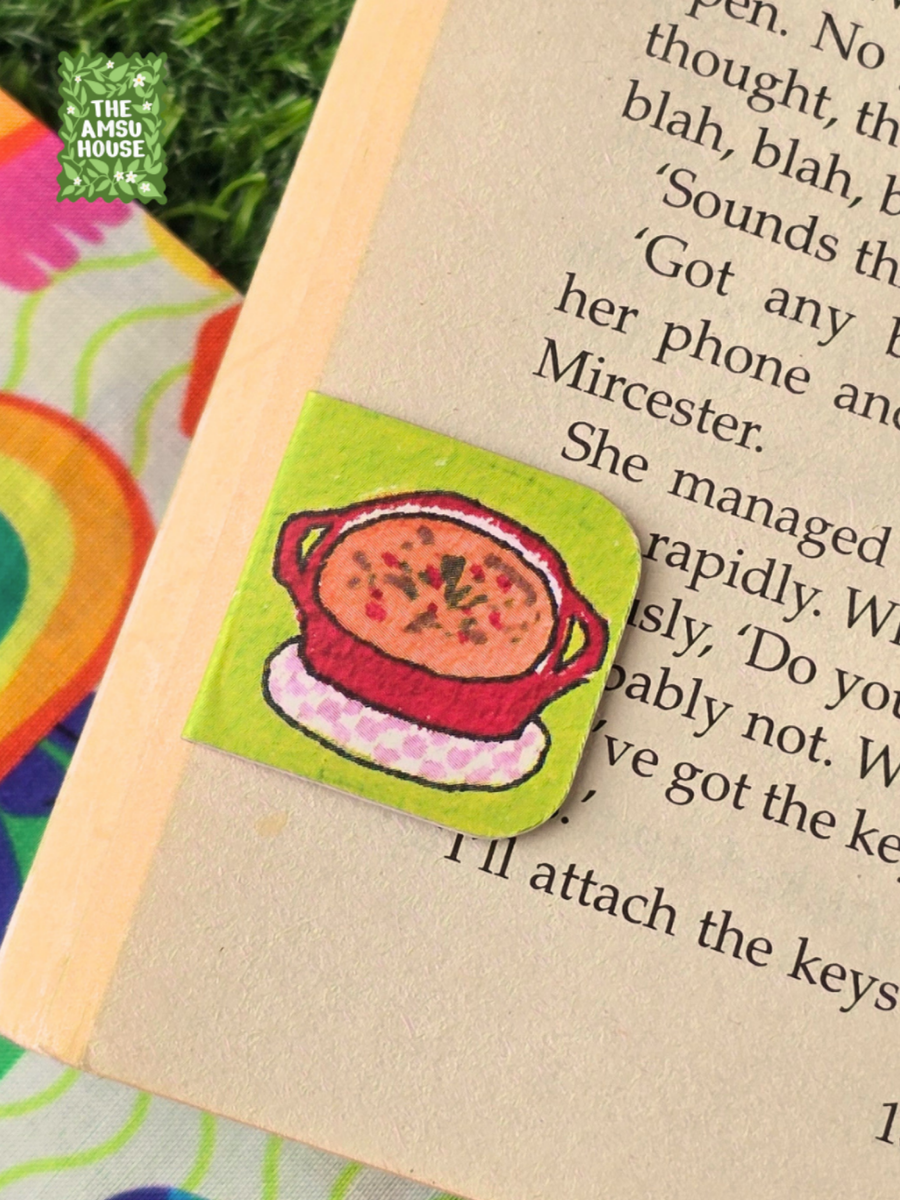 Cozy Meal Bookmark Bundle of 6