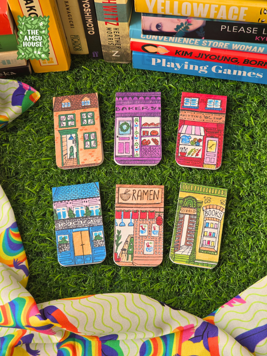 Small Town Bookmark Bundle of 6