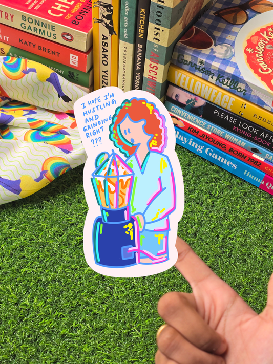 Grinding Right Sticker