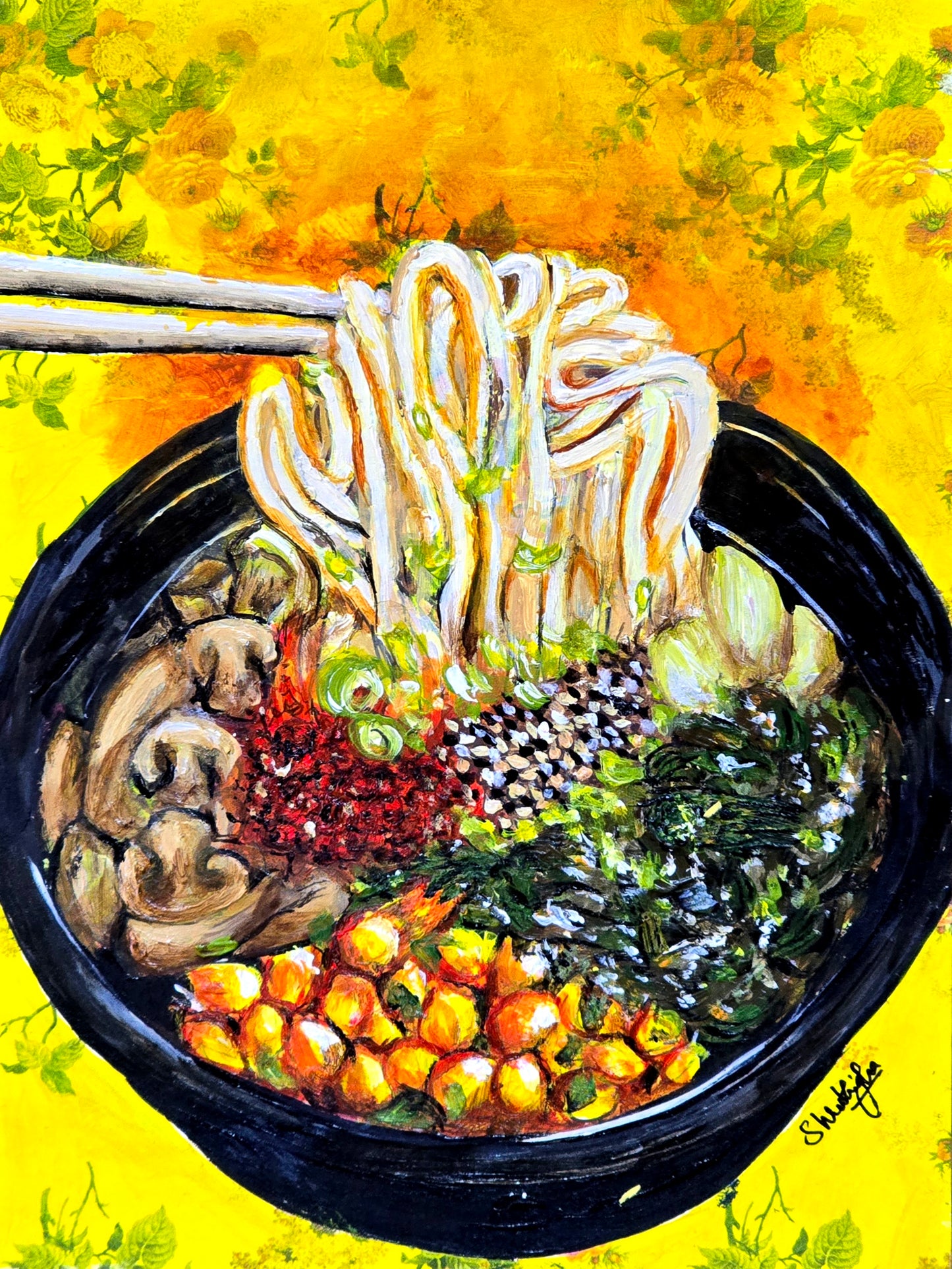 Milli Ways, 6x8 Inch Print