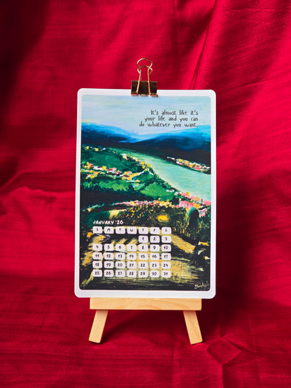 2026 Calendar - A Dose of Hope