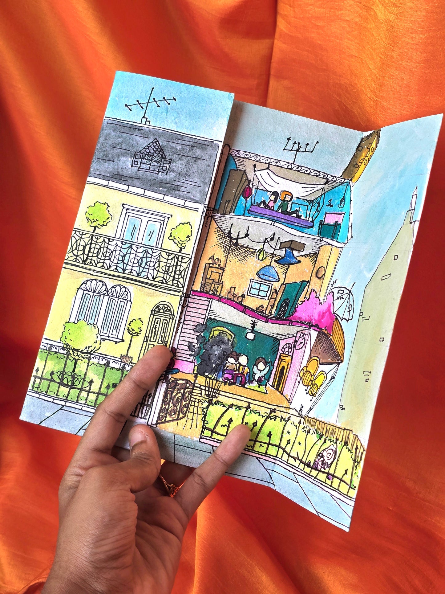 Gloria's House Print