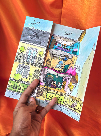 Gloria's House Print