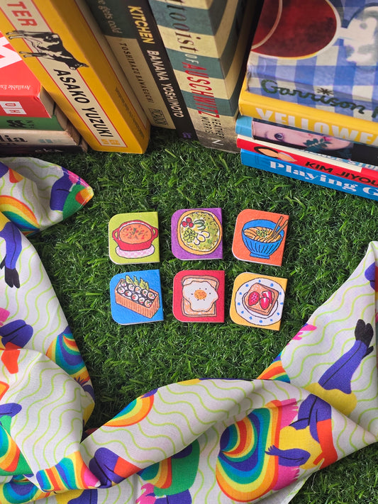 Cozy Meal Bookmark Bundle of 6