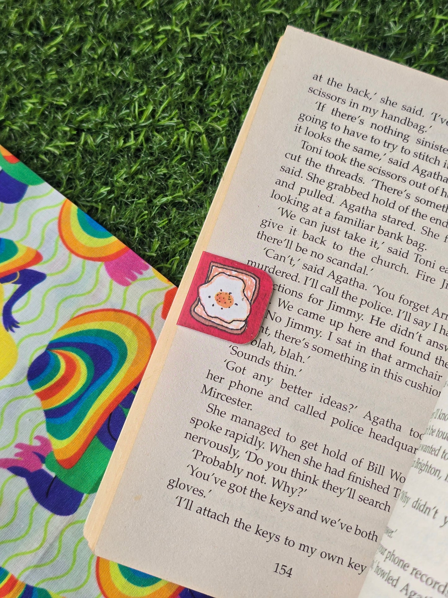 Egg Toast Bookmark