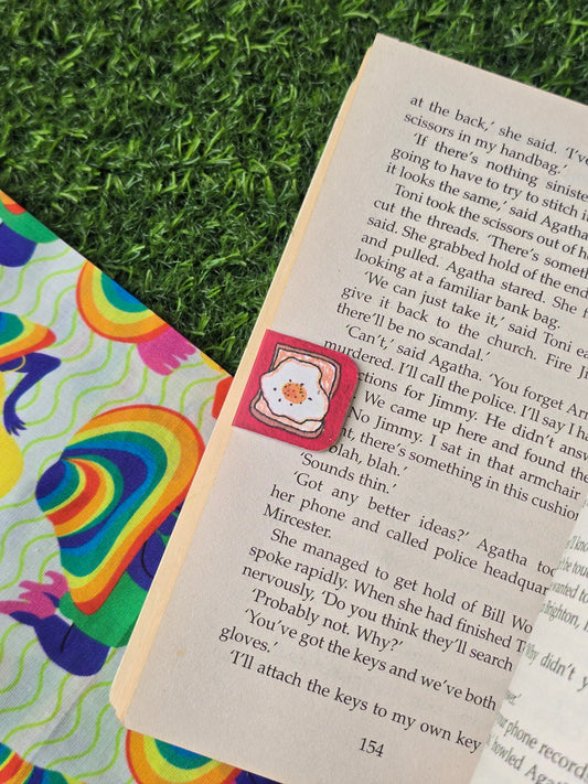 Egg Toast Bookmark