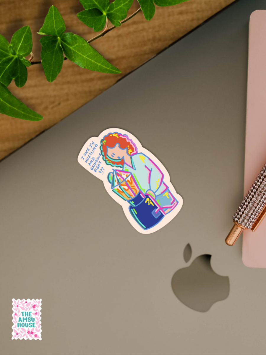 Grinding Right Sticker
