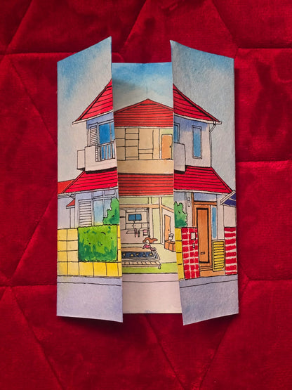 Shinchan's House Print