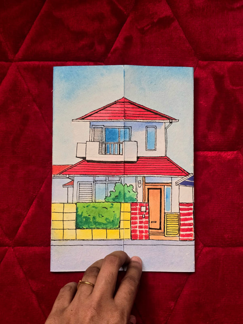 Shinchan's House Print